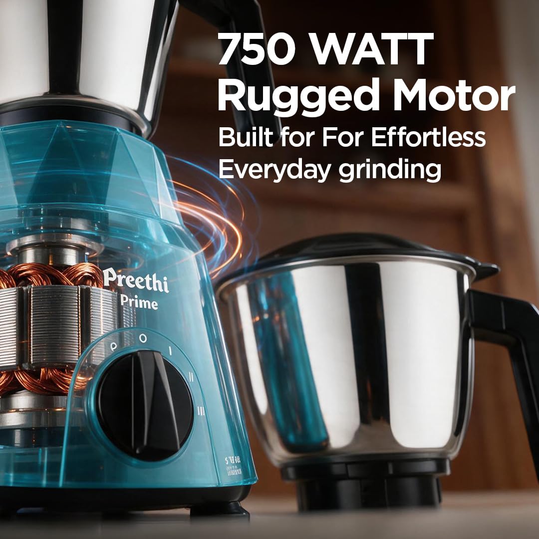 Preethi Prime 750 Watts Mixer Grinder