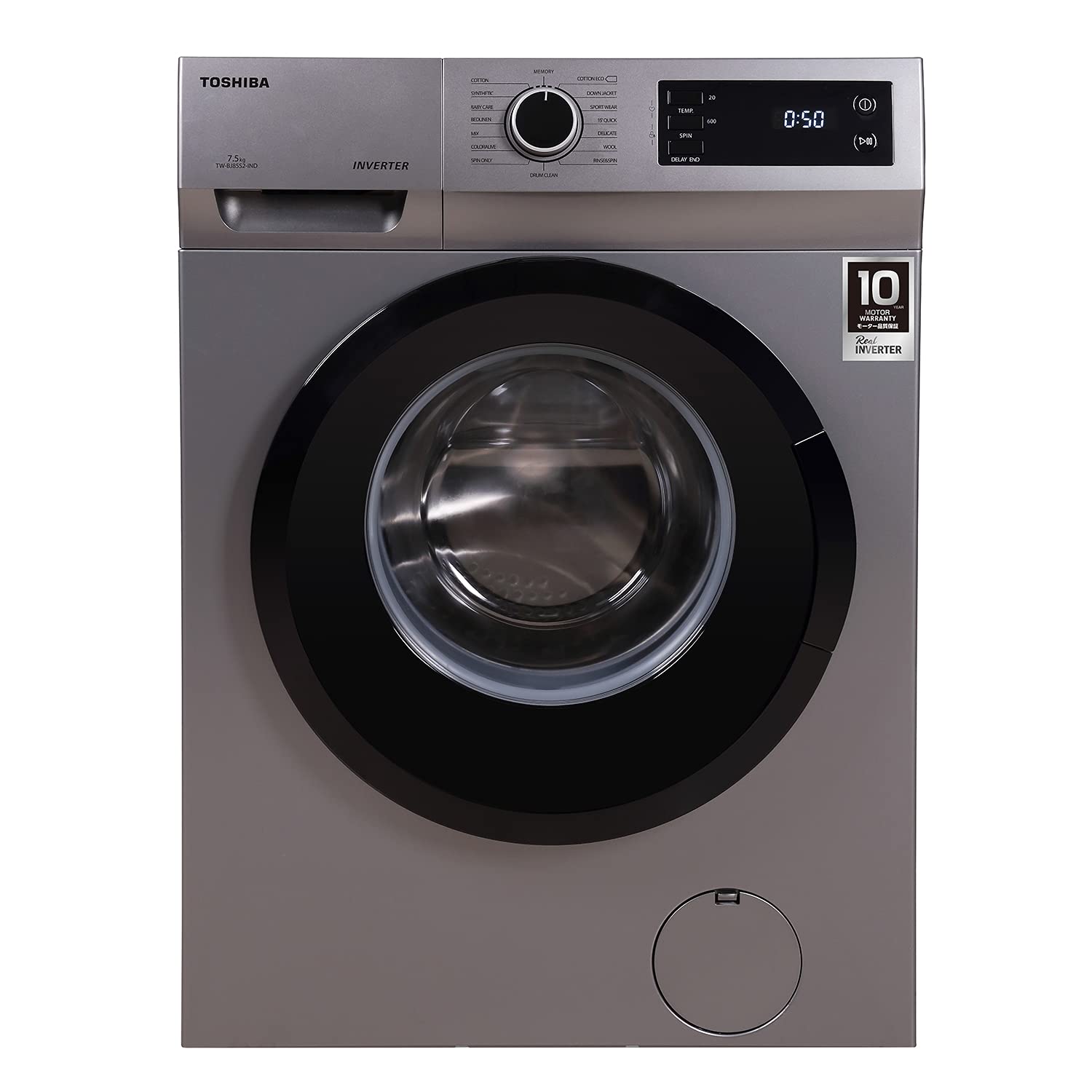 Toshiba 7.5Kg Front Load Washing Machine (TW-BJ85S2-IND(SK)).
