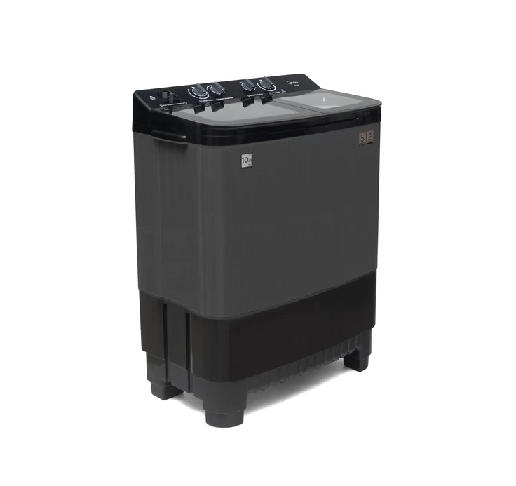 Midea Twin Tub 10 Kg  Semi Automatic Washing Machine  (MWMSA100GDX)