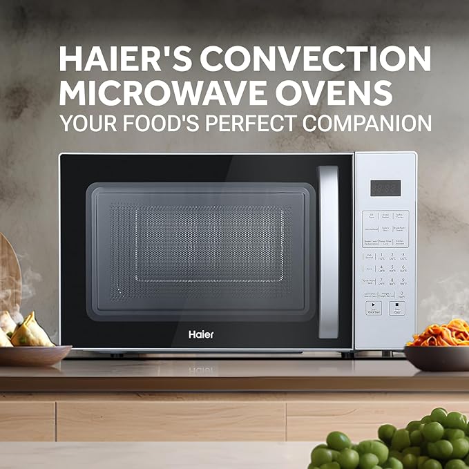 Haier 22L Convection Microwave Oven with KIDS Special Recipes HIL2201CSSH