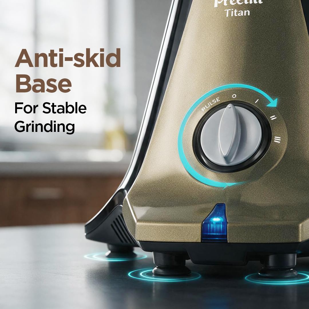 Preethi Titan 1000 Watts Mixer Grinder