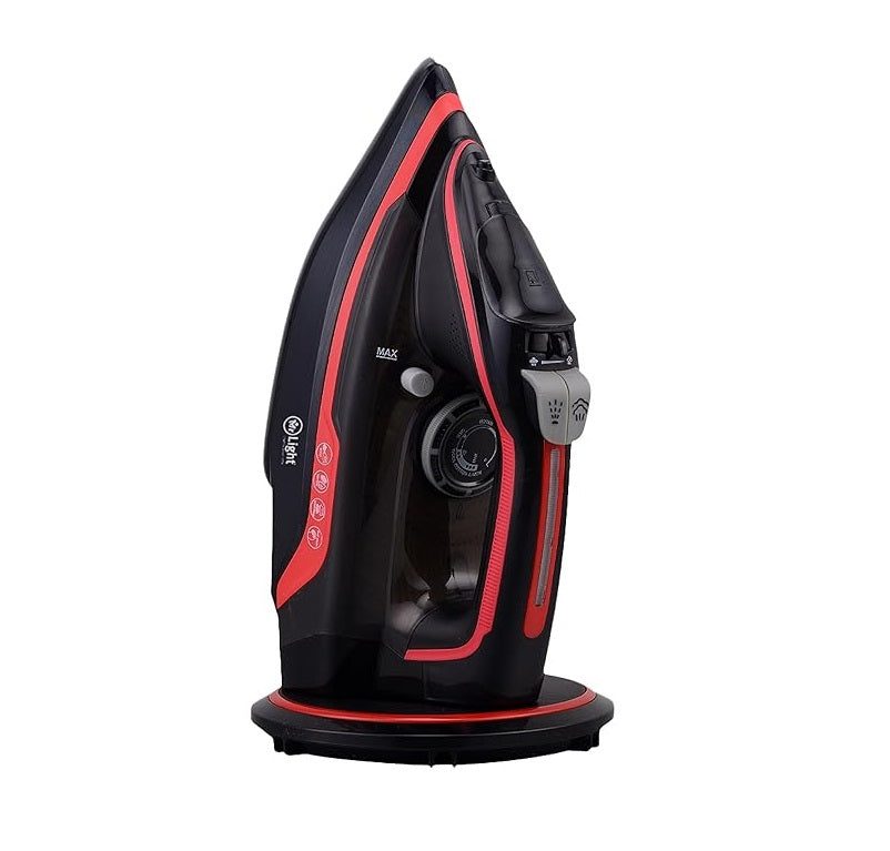 Mr. Light 1250W Cordless Steam Iron with Coated Ceramic Soleplate
