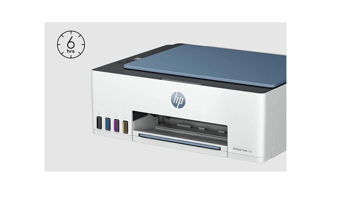 HP Color Smart Tank All-in-One 525 MFP A4 Printer - (1F3W3A)