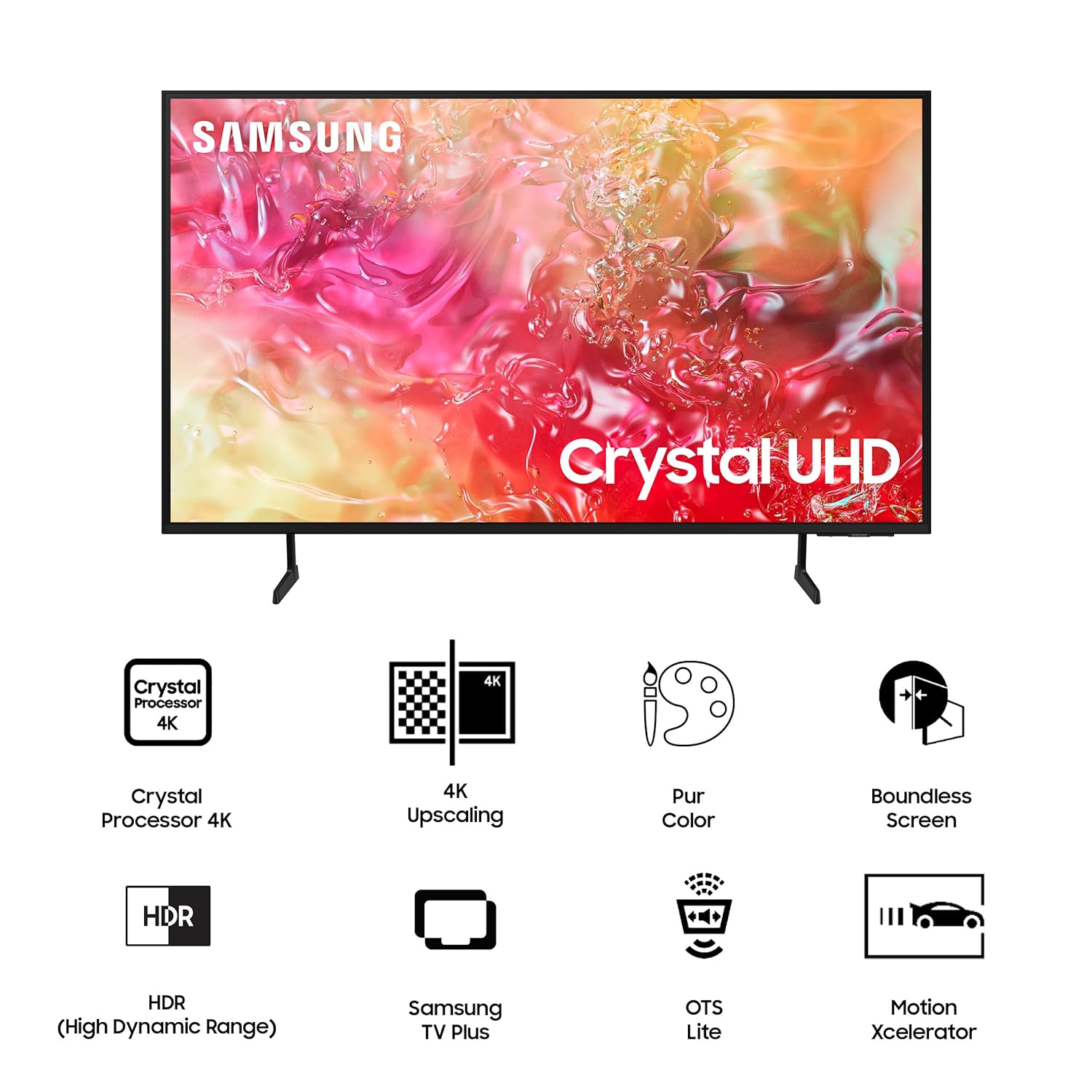 Samsung 108 cm (43 inches) 4K Ultra HD Smart LED TV UA43DU7000KLXL