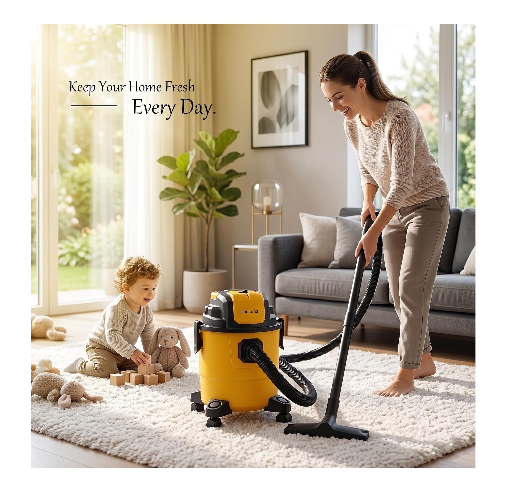 iBELL AeroVac150 Wet & Dry Vacuum Cleaner
