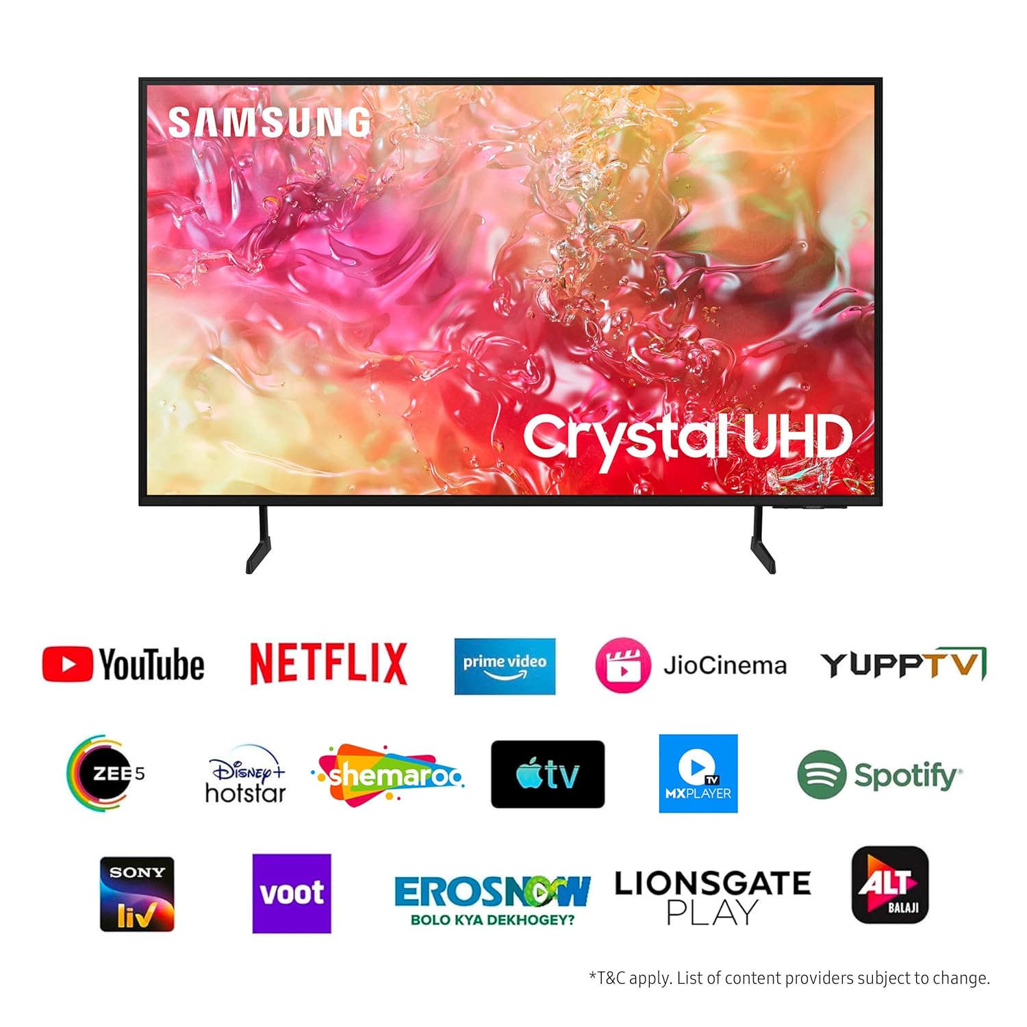 Samsung 138 cm (55 inches) 4K Ultra HD Smart LED TV UA55DU7700KLXL