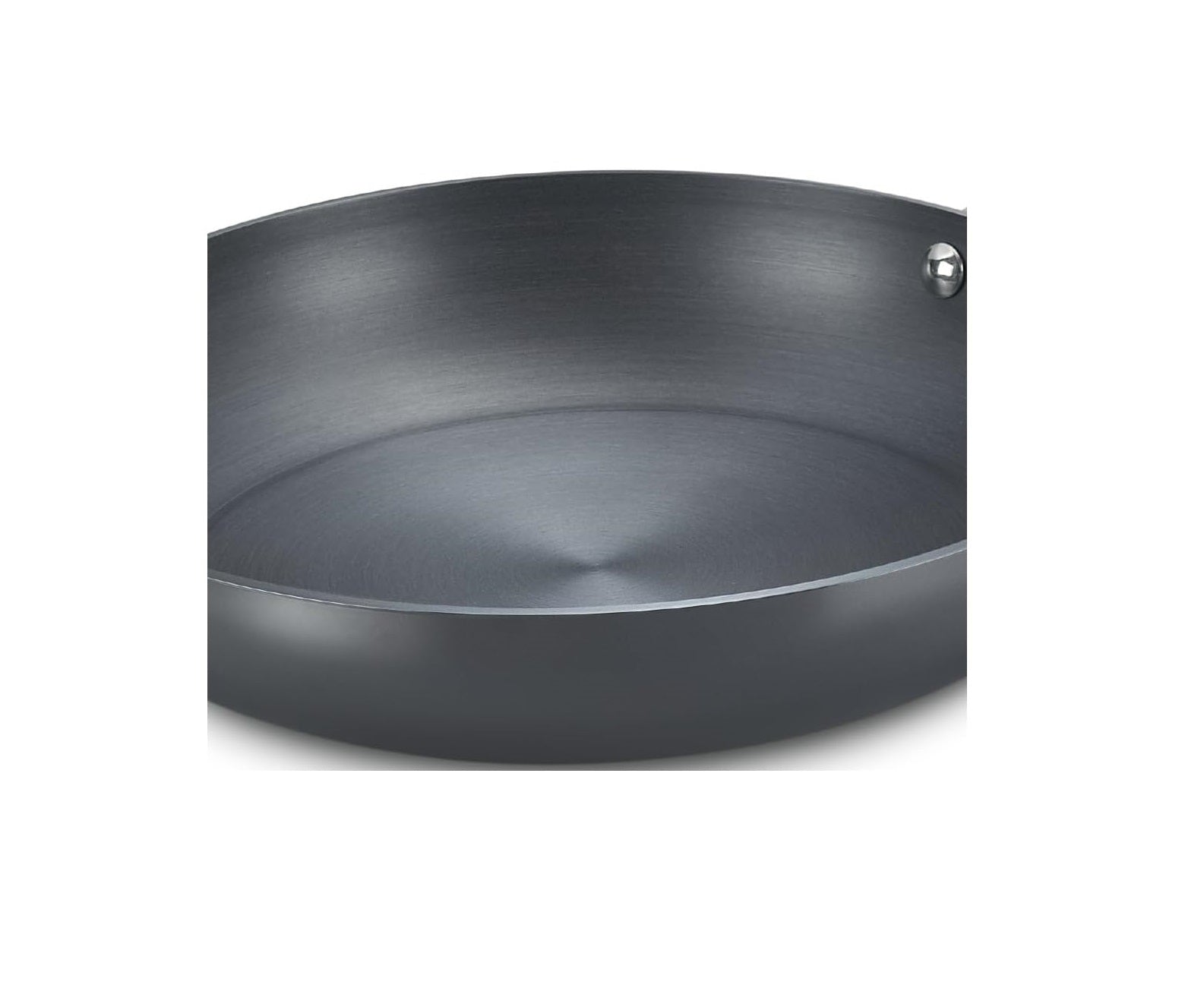 Prestige Aluminium Hard Anodised Fry Pan, 20cm (Black)