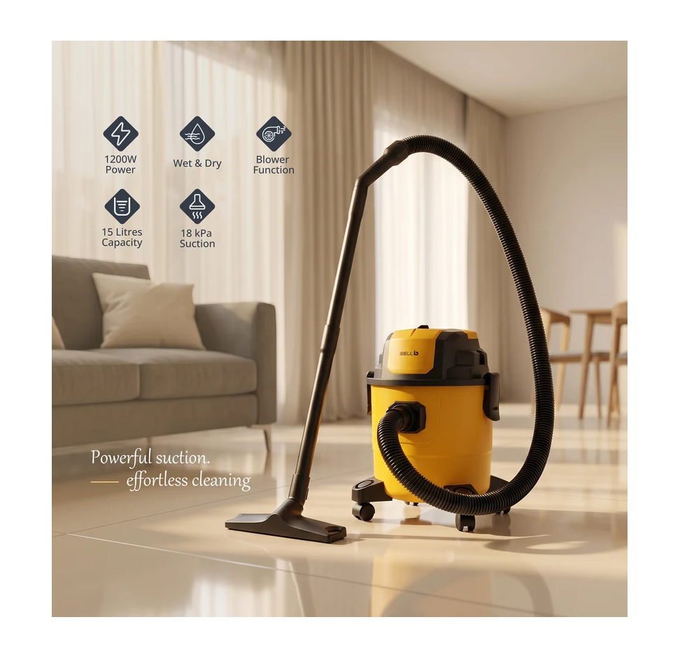 iBELL AeroVac150 Wet & Dry Vacuum Cleaner