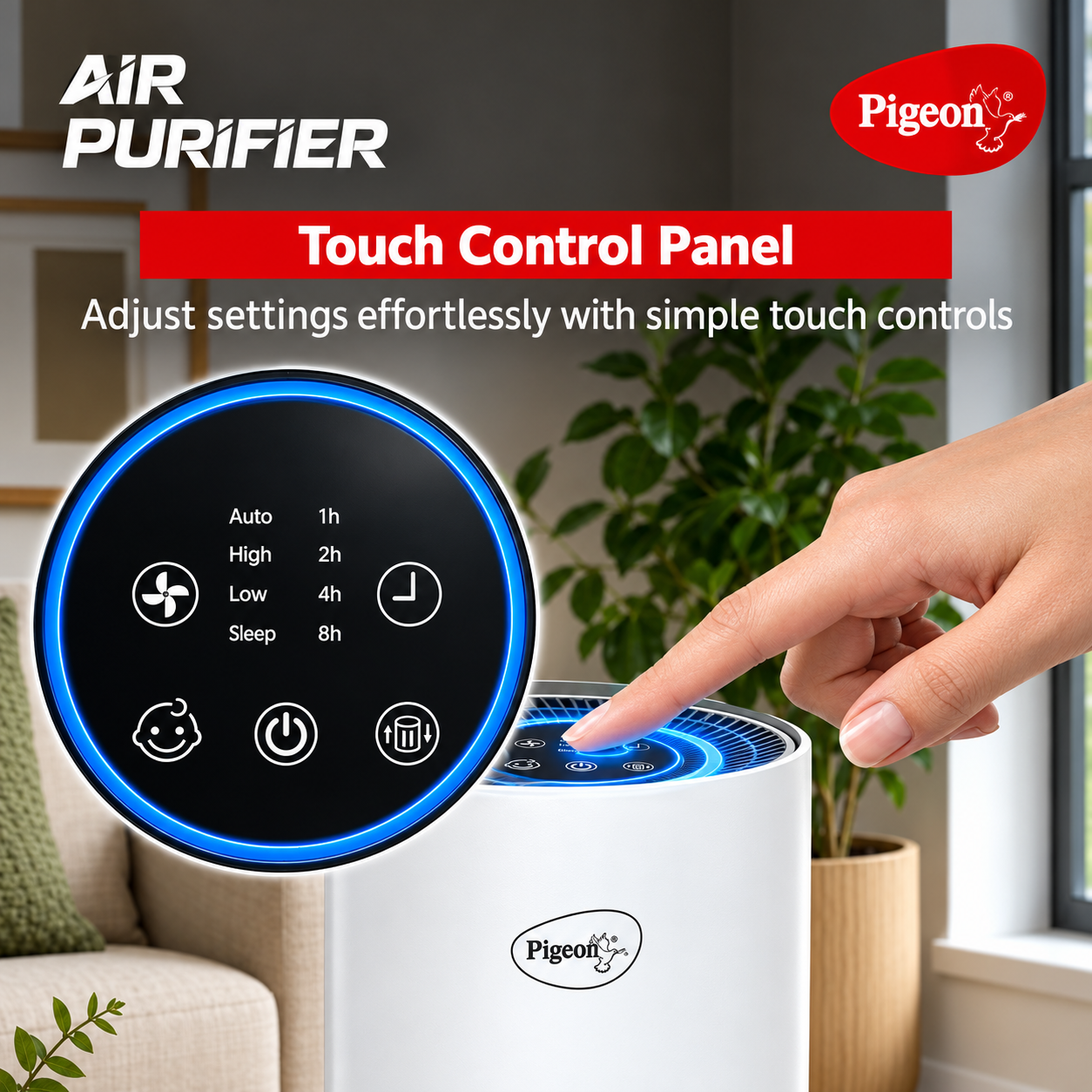 Pigeon Air Purifier for Home