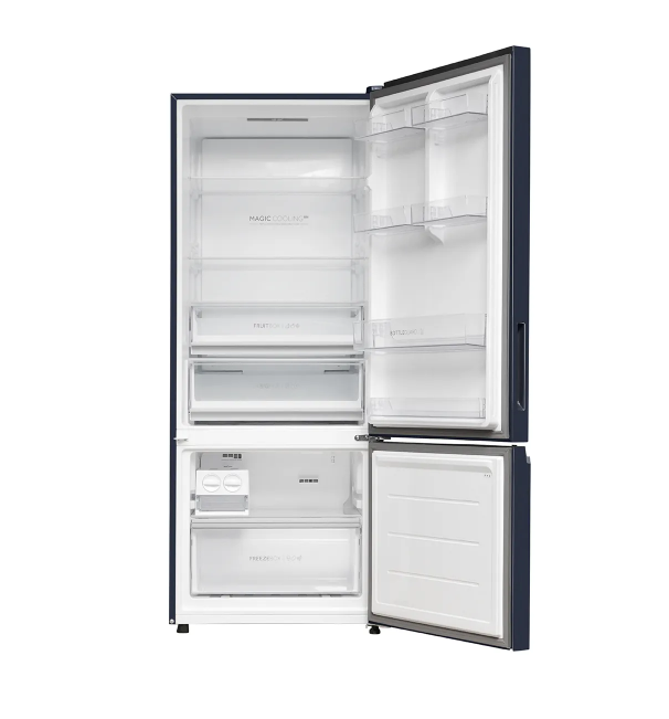 Haier 445 L, 2 Star, Convertible 14-in-1 Triple Inverter &amp; Fan Motor Technology, with Display Frost Free Double Door Refrigerator (HRB-4952BGK-P )