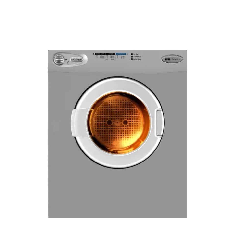 IFB TurboDry EX Clothes Dryer 5.5 kg | 55 rpm | Rich Silver TurboDry EX