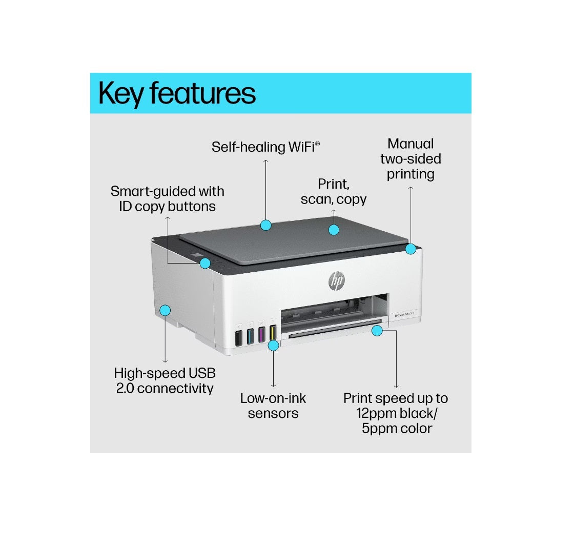 HP Smart Tank 580 All-in-One Printer