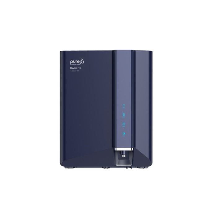 Pureit Revito Pro 8L RO+MF+UV Water Purifier with DURAViva technology (Blue)