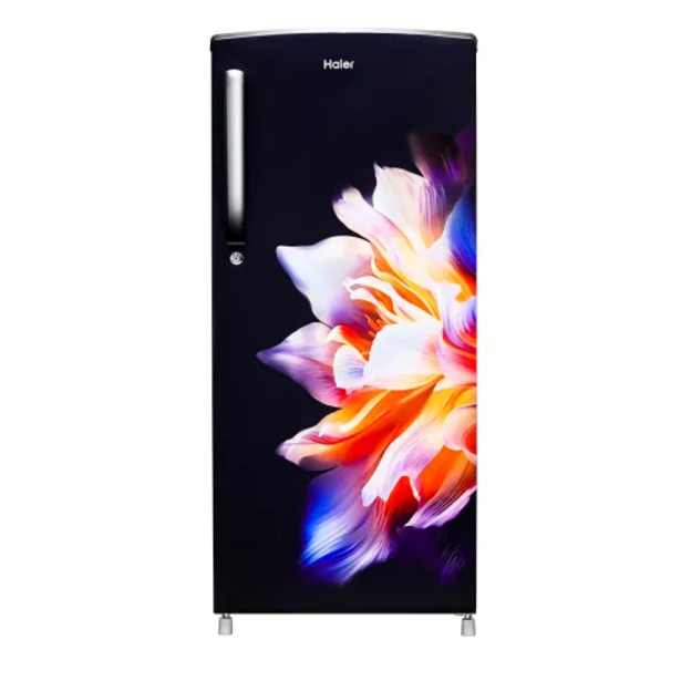 Haier 205 L , 3 Star, Black Iris  Finish Direct Cool Single Door Refrigerator (HRD-2263CKI-N)