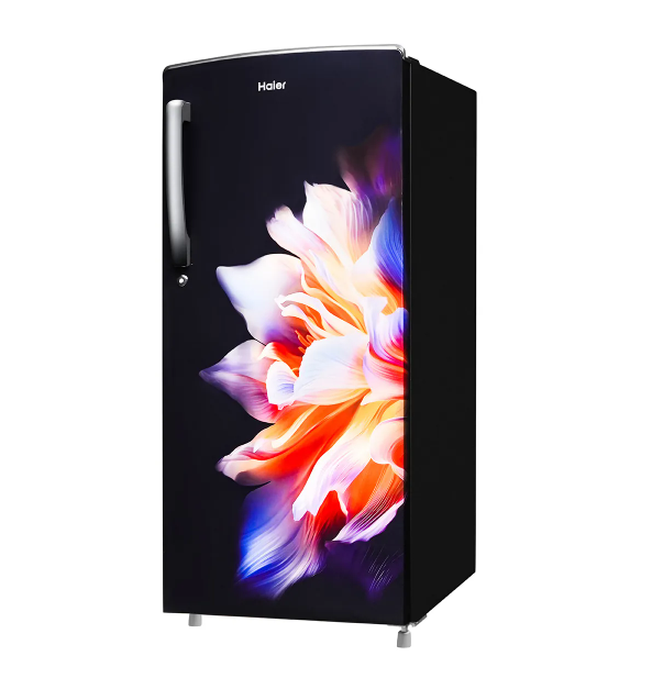 Haier 205 L , 3 Star, Black Iris  Finish Direct Cool Single Door Refrigerator (HRD-2263CKI-N)