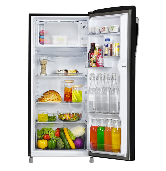 Haier 205 L , 3 Star, Black Iris  Finish Direct Cool Single Door Refrigerator (HRD-2263CKI-N)