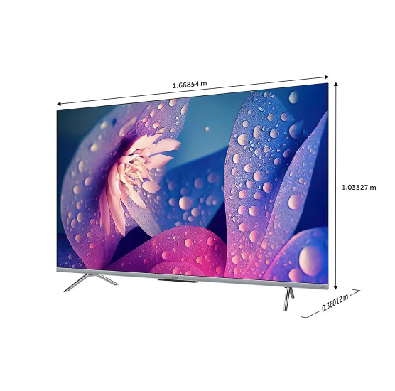 HAIER,75 INCH, 4K Smart Google TV With Hands Free Voice Control (5P7GT)