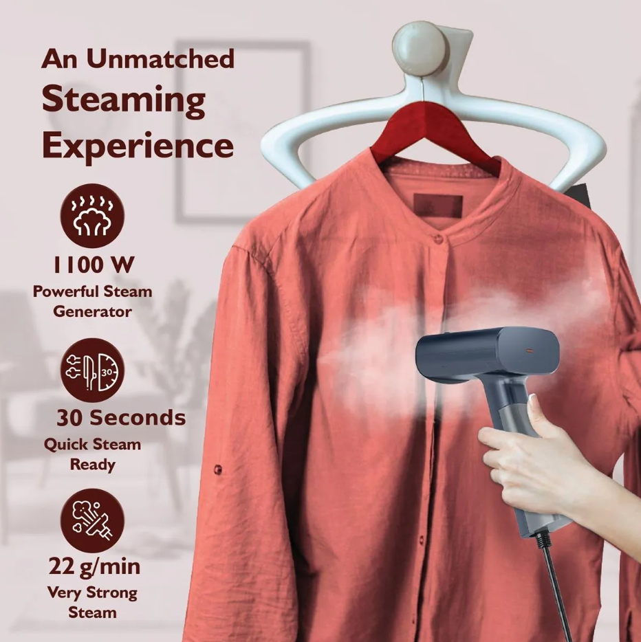 Havells Falcon Handheld Garment Steamer, 1100W