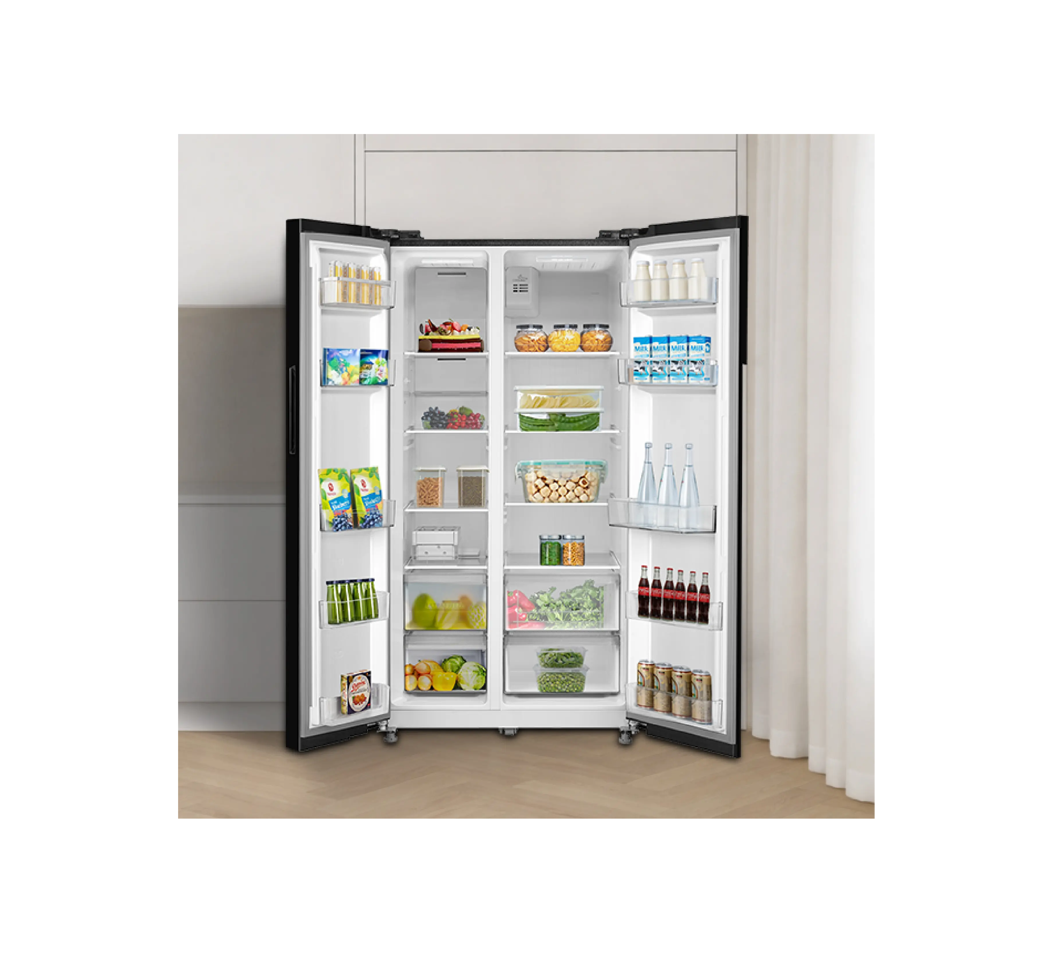 TOSHIBA 560 L SIDE BY SIDE REFRIGERATOR GR-RS682WE-PMI(06)