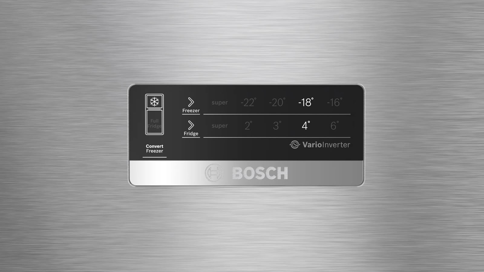 Bosch 228 L Star Frost Free Double Door Refrigerator Graphite (CTN29S21VI)