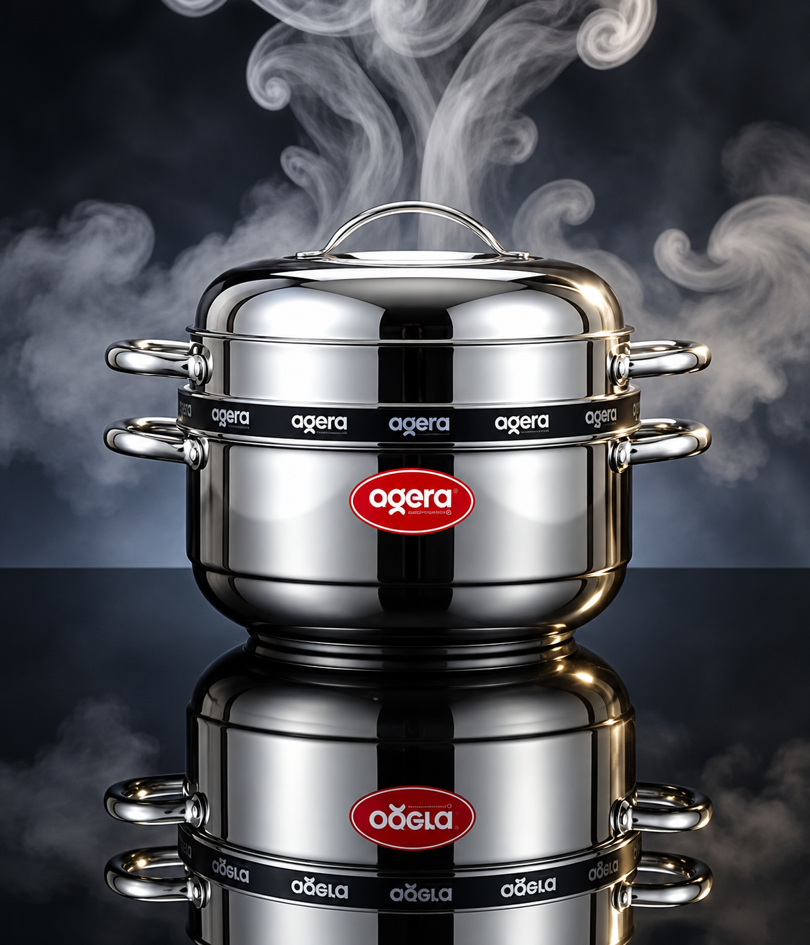 OGERA THERMAL RICE COOKER STAILNESS STEEL (OG9031CP)