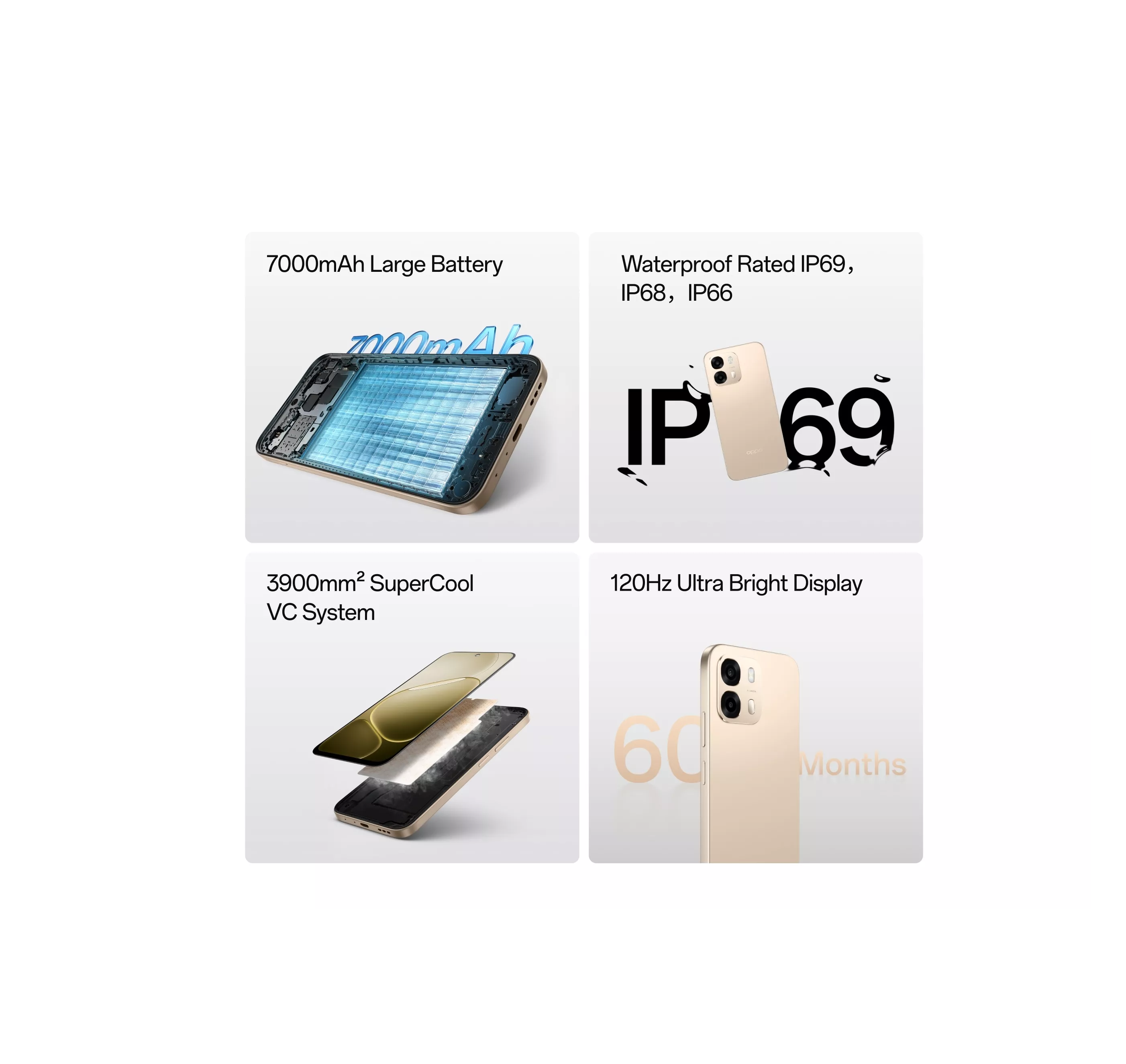 OPPO A6 Pro 5G (8GB RAM, 128GB Storage)