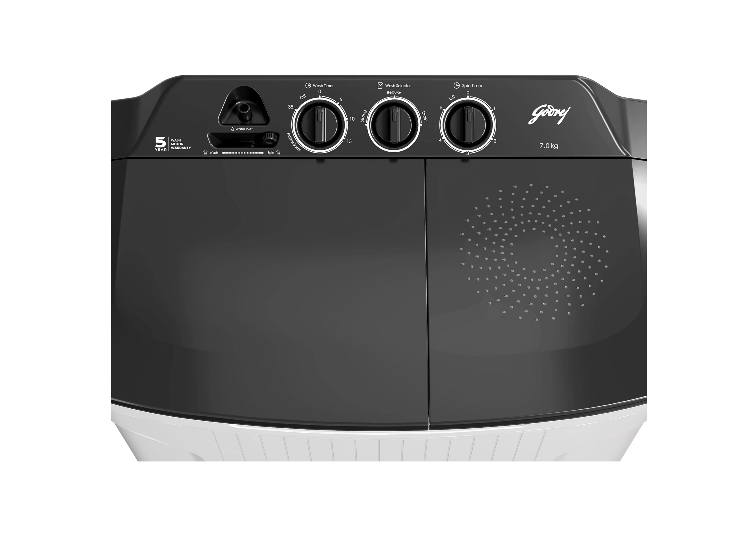 Godrej Semi Automatic Top Load Washing 7.5 kg (SD00537)