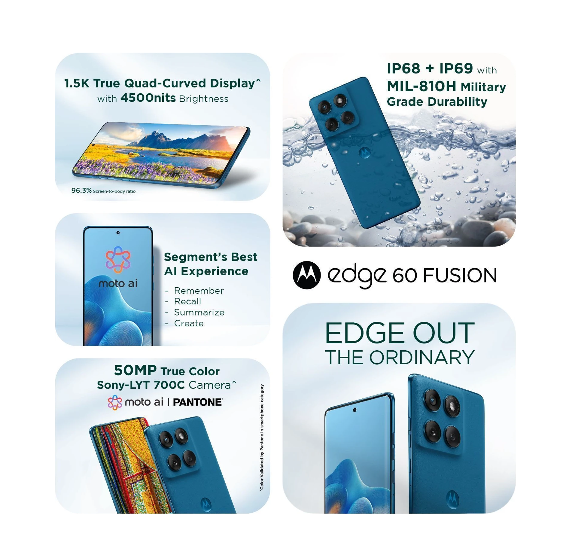 Motorola Edge 60 Fusion (12 GB RAM,256 GB Storage)