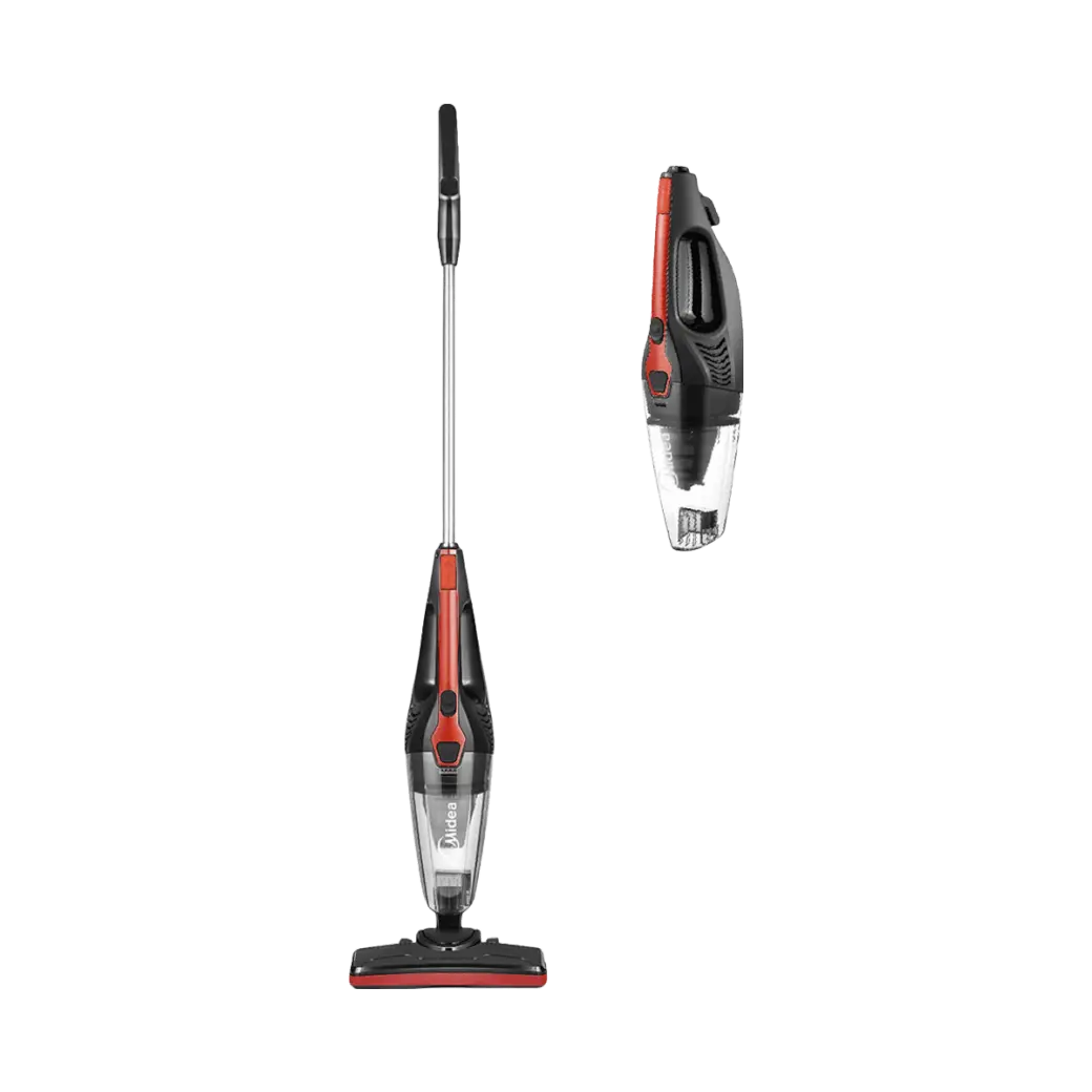 Midea T2 Upright Vacuum Cleaner |2-in 1 Handheld & Stick |600W,13.5 KPa Suction| Washable Filter |Bagless Design