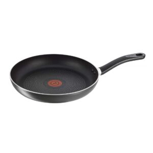 Tefal Delicia Powerglide Non-Stick 20 cm Fry Pan, Smart Thermo Signal Temperature Indicator Technology (Black)