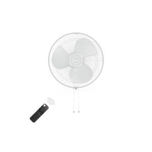 atomberg Renesa 400mm Wall Fan | Silent BLDC Fan | Remote with Timer & Sleep Control (Snow White)