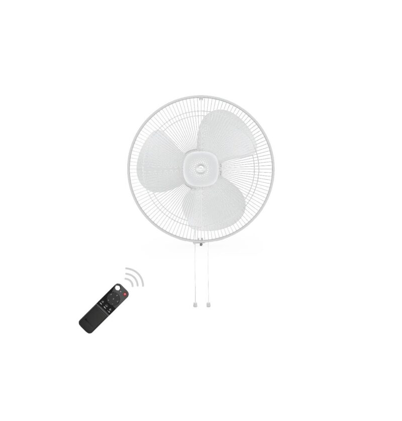 atomberg Renesa 400mm Wall Fan | Silent BLDC Fan | Remote with Timer & Sleep Control (Snow White)