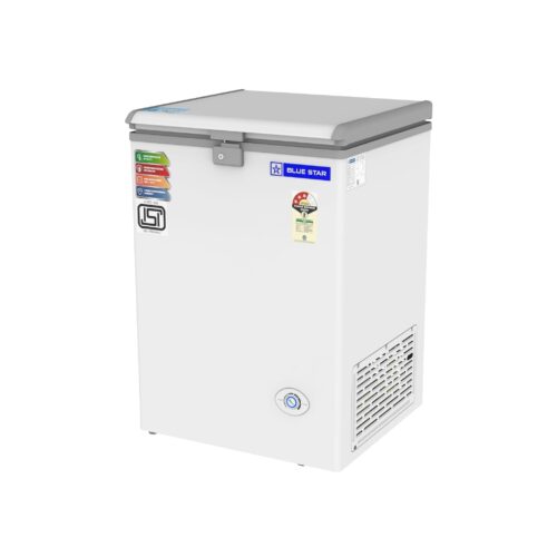 Blue Star 99L 3 Star Single Door Standard Deep Freezer  (CF3- 130NEYW, White)