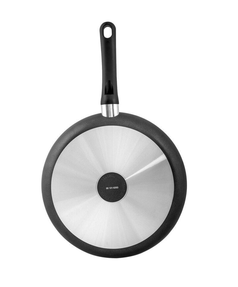 Tefal Delicia Powerglide Non-Stick 20 cm Fry Pan, Smart Thermo Signal Temperature Indicator Technology (Black)