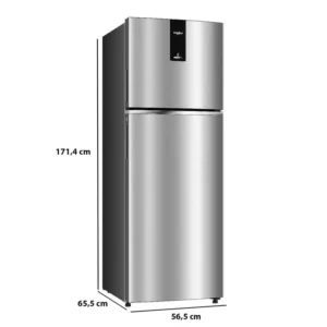 168544-800-auto (1) WHIRLPOOL Intellifresh Pro 235L, 2 Star Convertible Frost Free Double Door Refrigerator(22105)