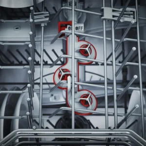 BOSCH free-standing dishwasher Series 6 Brushed black(SMS6HMC00I) 15 PLACE SETTING