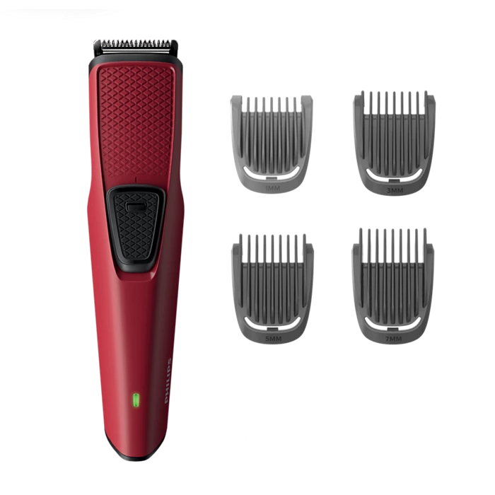 1f7b658282e9473eb5f4ae7d00c3b106 Philips Battery Powered Beard trimmer for Men (BT1235/15)