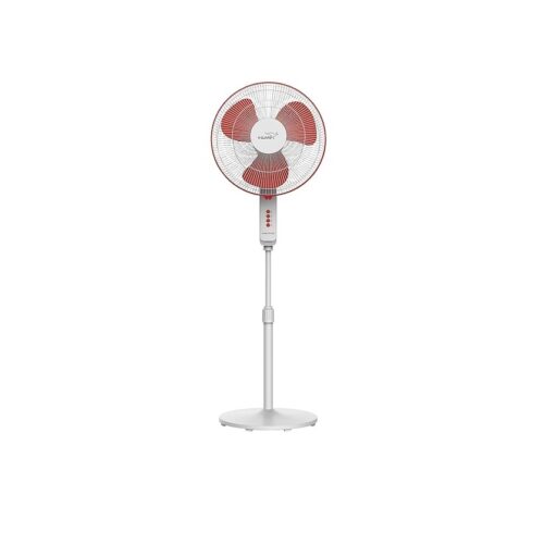 V-Guard Finesta STS PLUS 16 Pedestal Fan (White and Red)