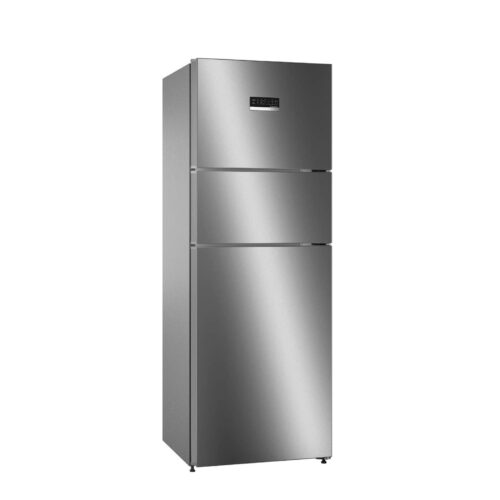 Bosch MaxFlex Convert 364L Inverter Frost Free Triple Door Refrigerator (CMC36K05NI, Black Steel)