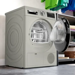 BOSCH - Series 4 condenser tumble dryer 8 kg Silver inox(WPG23108IN)