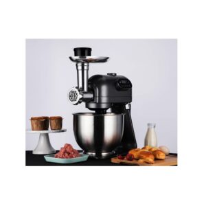 23-2 Hafele Klara - The Kitchen Machine Multifunctional Blender with 5.5L Mixing Bowl, 3 Mixing Attachments, 1.2 Litre Blender, Vegetable Slicer (3 Attachments), Optional Meat Mincer Attachment - 1000 Watt