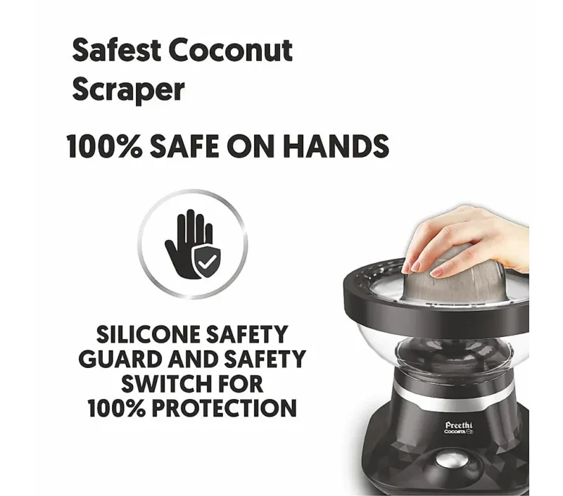 Preethi Cocosta - Coconut Scraper & Citrus Juicer