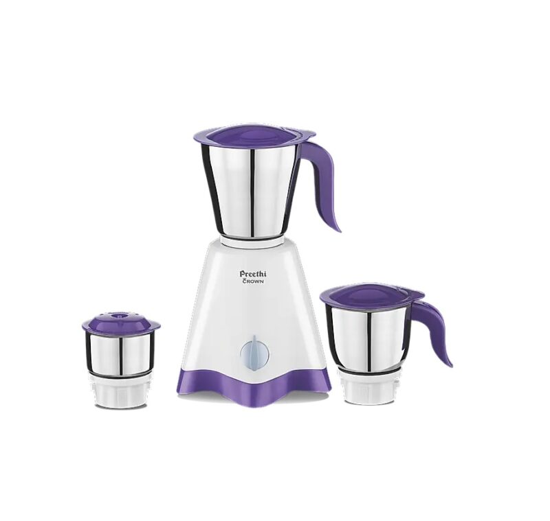 Preethi Crown Mixer Grinder 500 Watt with 3 Jars - MG-205