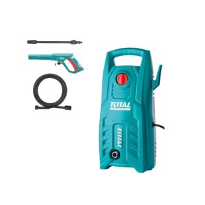 Total Tools Mr Light Total 1400-Watt High Pressure Washer 130Bar (1900Psi) With Tss Auto Shut Off And 100% Copper Wire Carbon Brush Motor | Blue
