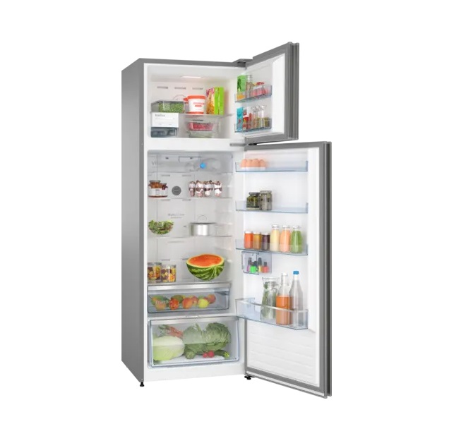 300-1 BOSCH 368 Litres 2 Star Frost Free Double Door Refrigerator(CTC39SO2NI, shiney silver)