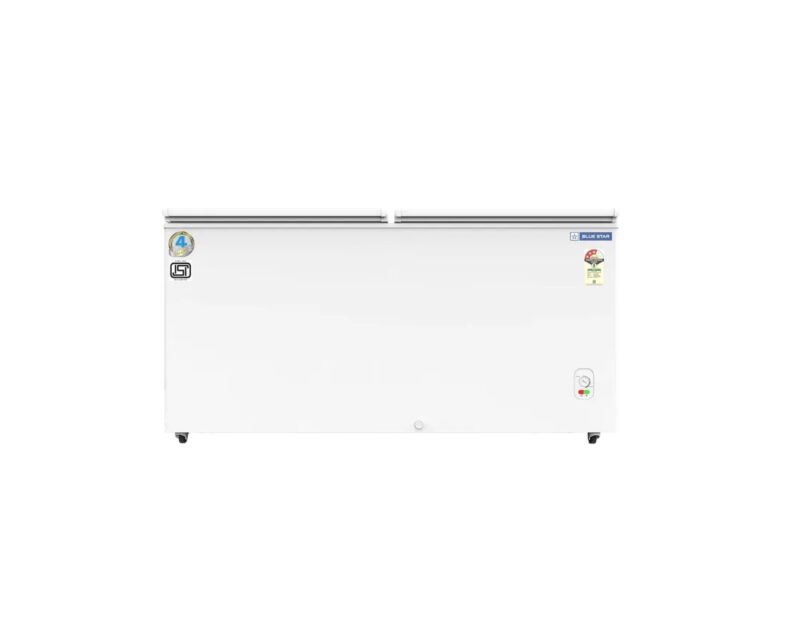Blue Star 457 Litres 3 Star Double Door Deep Freezer (CF3500MEW/MPW, White)