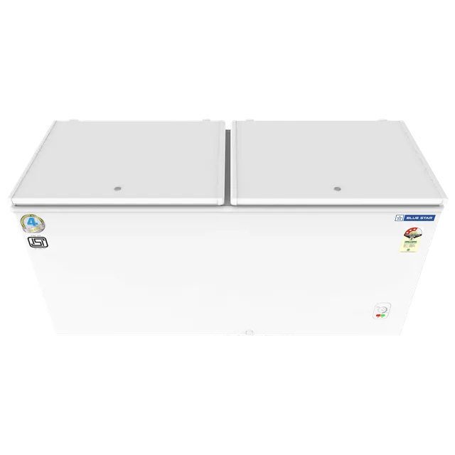 Blue Star 457 Litres 3 Star Double Door Deep Freezer (CF3500MEW/MPW, White)