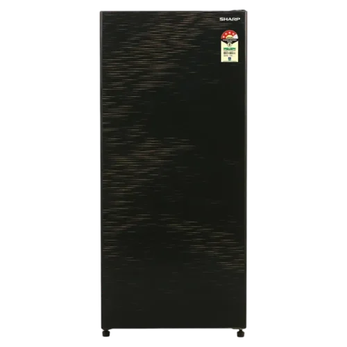 307033_0_ggjdfl SHARP 175L 4 Star Direct Cool Single Door Refrigerator with Inverter Compressor (SJ-G19ST-BK, Black)