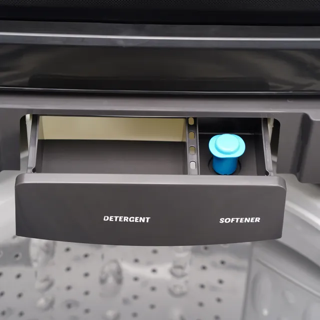 SHARP 7.5 kg 5 Star Fully Automatic Top Load Washing Machine (ES-T75N-BK),  Midnight Black