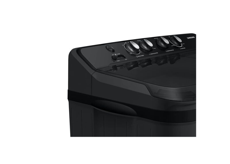 Samsung 8.5 Kg 5 Star Semi Automatic Top Load Washing Machine (WT85B4200GD, Black)